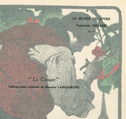 Le Cerisier 1924