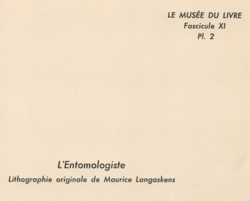 L\'Entomologiste