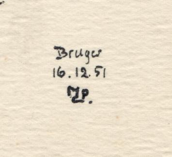 Pentekening van Maurice Pauwaert kopen