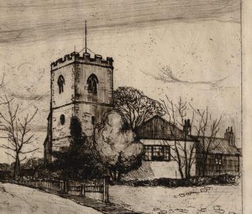 Maurice Seghers, de Sandford Martin parochiekerk