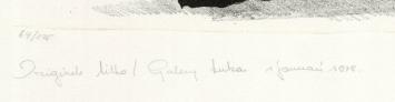 De villa, originele litho Galery Luka 1978 64/125