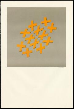 Gesigneerde zeefdruk van Jean-Pierre Maury