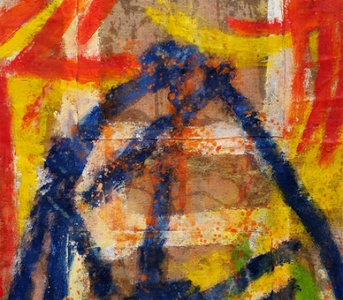 Abstract lyrisch lijnenspel II