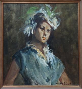 Schilderij van kunstschilderes Marthe De Spiegeleir