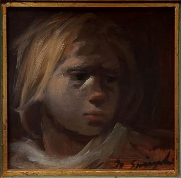 Schilderij van kunstschilderes Marthe De Spiegeleir