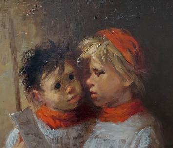 De Belgische kunstenares Marthe De Spiegeleir