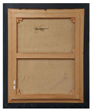 Twee koorknapen – Olie op doek – Marthe De Spiegeleir – 20e eeuw