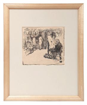 Tekening van de Belgische kunstenaar Maurice Dupuis kopen