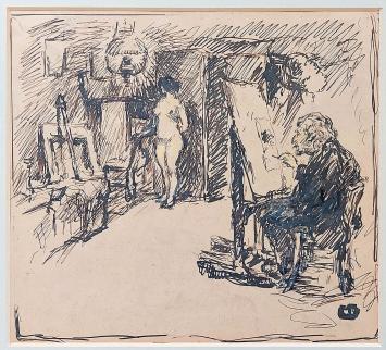 Belgische kunstenaar Maurice Dupuis