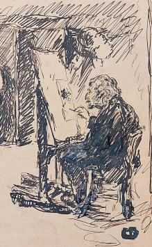 Tekening van Maurice Dupuis kopen