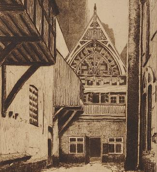 Ets uit 1912 van Ieper