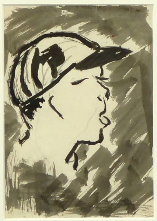 Medard Maertens met 4 originele tekeningen