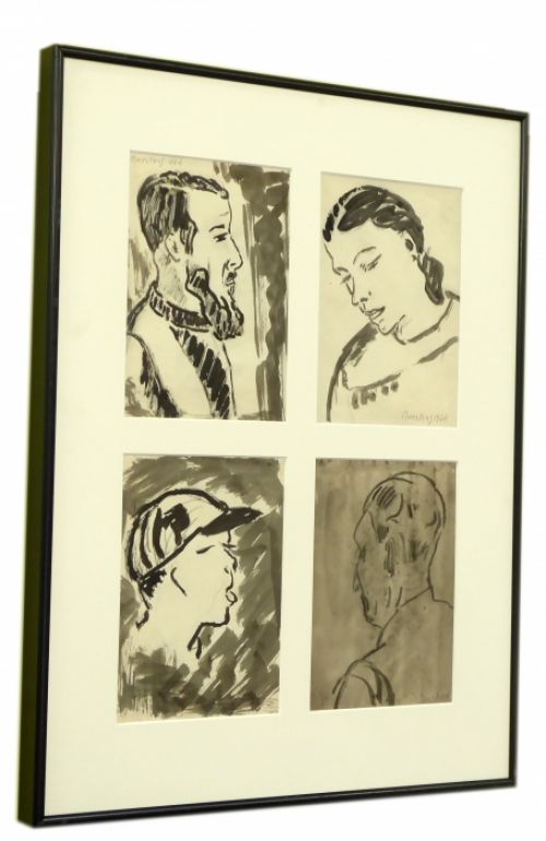 Drawings by the Belgian artist Medard Maertens