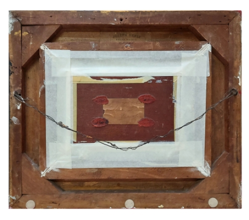 Helder landschapje met mensen