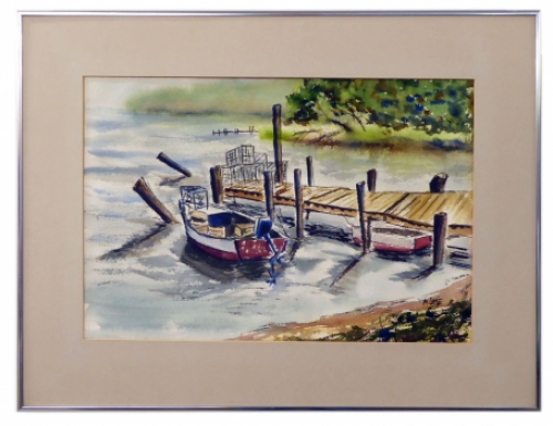 Schilderij van Amerikaanse schilderes Mildred Allen Lane