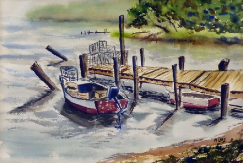 Schilderij van Mildred Allen Lane