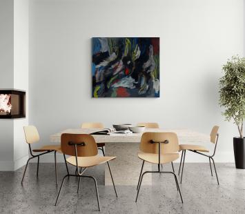 De abstracte compositie