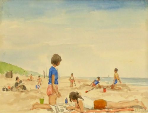 De Belgische kunstenaar Antoon Luyckx werkje uit 1962