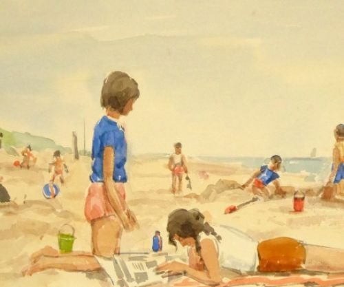 tableau du peintre belge Antoon Luyckx