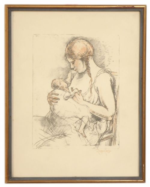 litho van Armand Rassenfosse