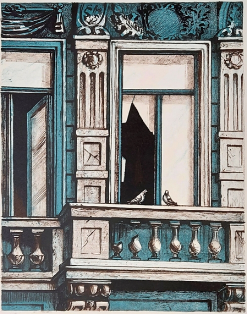 Gelimiteerde litho van Geo Mommaerts kopen