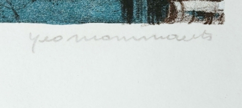 Originele litho van Geo Mommaerts