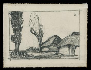 Schets van de Belgische kunstenaar Dirk Baksteen kopen