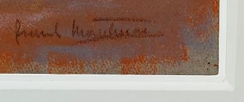 Pasteltekening van Franck Mortelmans