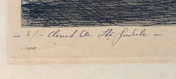 Chevet de Sainte Gudule