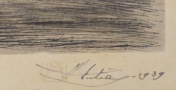 Chevet de Sainte Gudule 1939 2/100