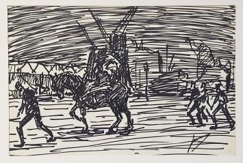 Grafisch kunstwerk van Jos Mous of Joseph Mous kopen