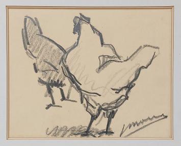 Grafisch kunstwerk van Jos Mous of Joseph Mous