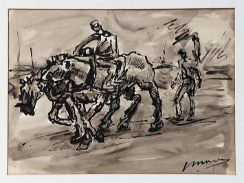 Grafisch kunstwerk van Jos Mous of Joseph Mous