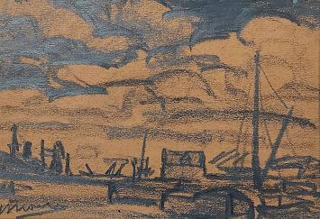 Haven Antwerpen Antwerpse kunstenaar Jos Mous