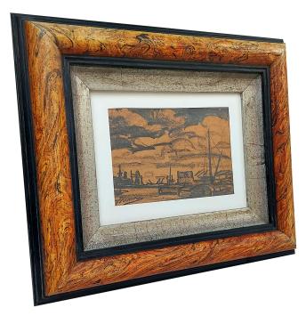 Kunst van de Antwerpse kunstenaar J. Mous kopen