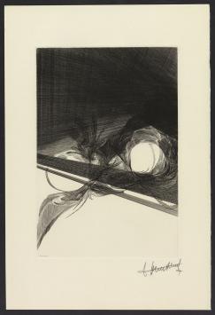 Gesigneerde ets van Gustave Marchoul  kopen