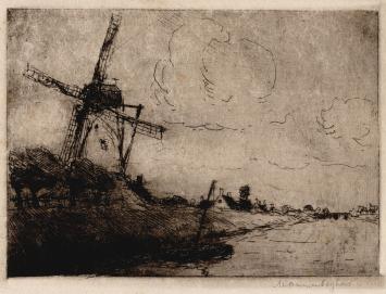 Kunstwerkje van Maurice Seghers