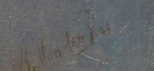 Schilder Marcel Van den Plas uit Schoten