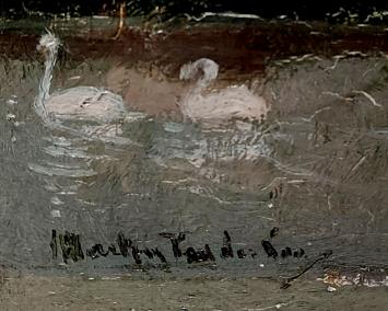 Schilderij van M. van der Loo