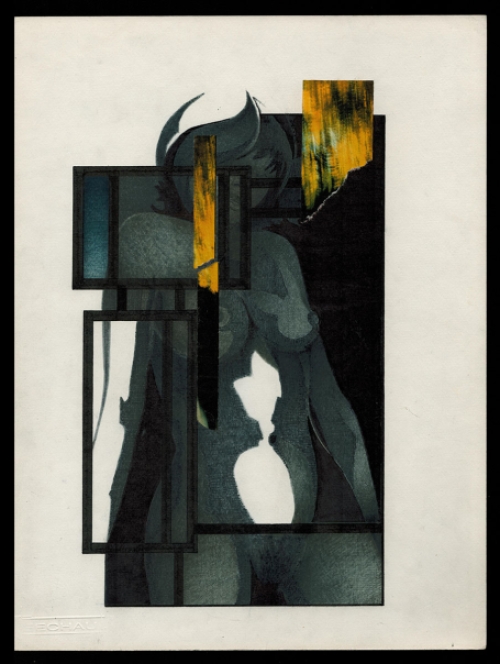 Kunstwerkje van de Belgische kunstenaar Eugène Eechaut kopen