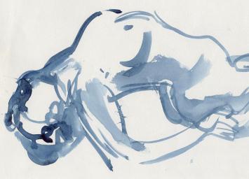 Naakte vrouw van Albert De Deken