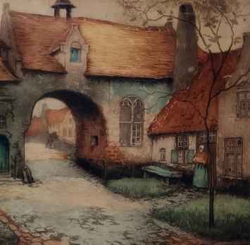 De doorgang bij de huisjes 232/350