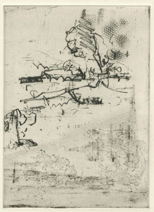 Originele gelimiteerde ets van Karel Dierickx