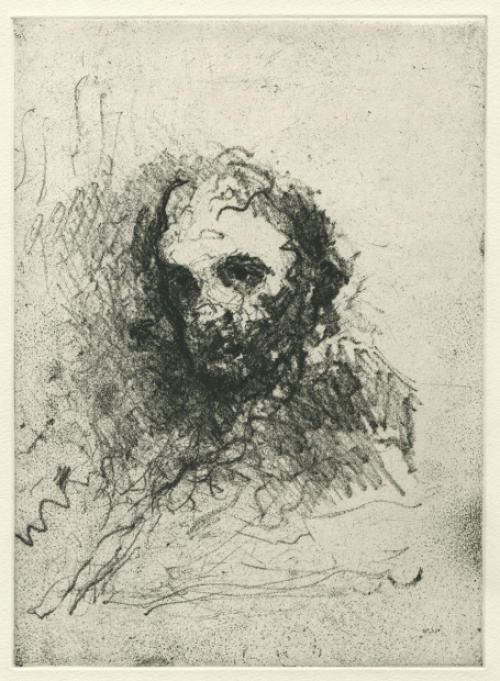 Originele gelimiteerde ets van Karel Dierickx