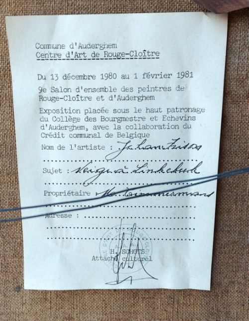 Impressionistisch schilderij uit 1922 van Jehan Frison kopen