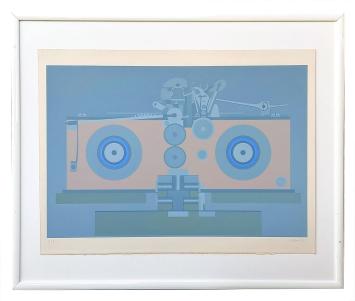 Zeefdruk van Belgische kunstenaar Roger Nellens kopen