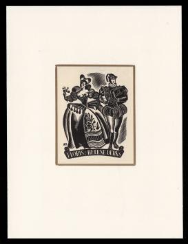 Ex libris Floris & Helene Derks