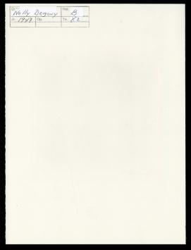 Ex Libris van de Belgische kunstenaar Nelly Degouy