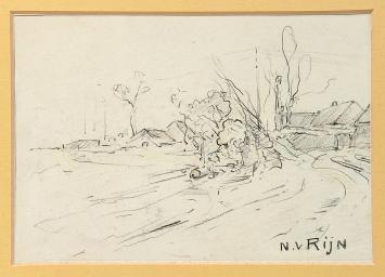 De Nederlandse kunstenaar Nico van Rijn