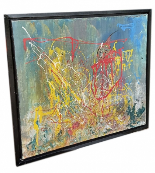 Abstract werkje mensen 1990